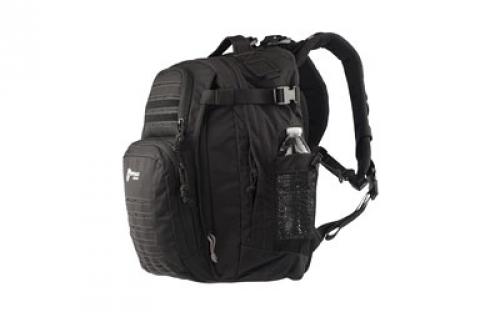 Drago Gear Defender Backpack, 600D Polyester, Black 14-310BL