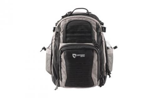 Drago Gear Defender Backpack, 600D Polyester, Shadow two tone Black and Steel 14-310SH