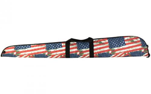 Evolution Outdoor Patriot Series, Shotgun Case, Fits Most Shotguns Up to 50", Polyester, Multicolor Flag Print 44358-EV