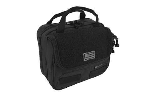 Evolution Outdoor Tactical 1680 Series, Tactical Double Pistol Case, Fits 2 Full Size Pistols, Polyester, Black 51283-EV