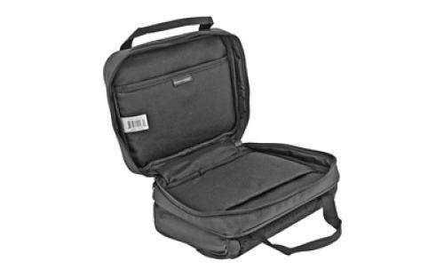 Evolution Outdoor Tactical 1680 Series, Tactical Double Pistol Case, Fits 2 Full Size Pistols, Polyester, Black 51283-EV