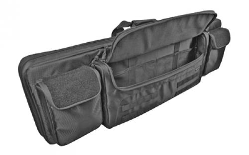 Evolution Outdoor Tactical 1680 Series, Tactical Double Rifle Case, Black Color, 42", 1680 Denier Polyester 51286-EV