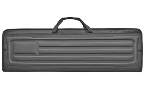 Evolution Outdoor EVA Tactical Series, EVA Tactical Double Rifle Case, Black Color, 42", EVA Material 51290-EV