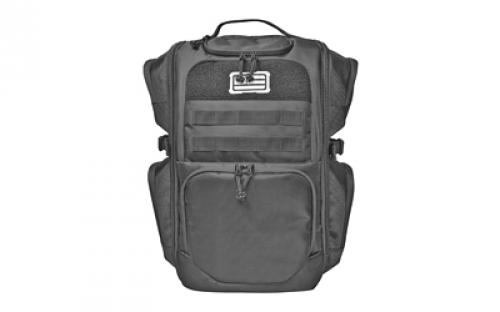 Evolution Outdoor Tactical 1680 Series, Tactical Backpack, Black Color, 1680 Denier Polyester 51292-EV