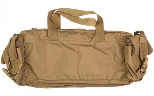 Grey Ghost Gear Transport Bag, Ideal Size for Storing in a Vehicle, the Main Compartment has Ample Room for a Handgun or Even a Folded PDW/SBR, 11"H X 22"W X 5"D, Coyote Brown 4601-14