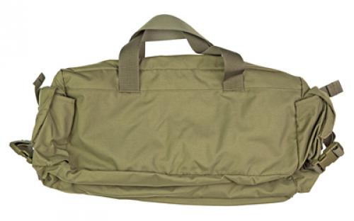 Grey Ghost Gear Transport Bag, Ideal Size for Storing in a Vehicle, the Main Compartment has Ample Room for a Handgun or Even a Folded PDW/SBR, 11"H X 22"W X 5"D, Ranger Green 4601-6