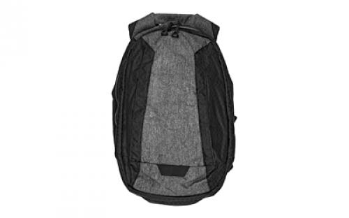 Grey Ghost Gear Scarab Day Pack, Ripstop Nylon, 17.5H X 11W X 7D, 1037 Cubic Inches, Enough Storage and Organization for a 24 Hour Mission, Thick Mesh-Lined Padding to Ensure for a Comfortable All Day Ride, Black Diamond/Black Heather 6007-2D-2H