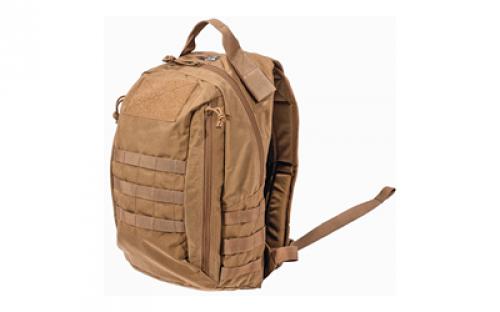 Grey Ghost Gear Lightweight Assault Pack, Mod 1, Backpack, Coyote Brown, Ripstop Nylon 6015-4