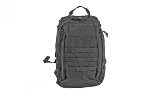 Grey Ghost Gear Lightweight Assault Pack, Mod 1, Backpack, Black, Ripstop Nylon 6015-2