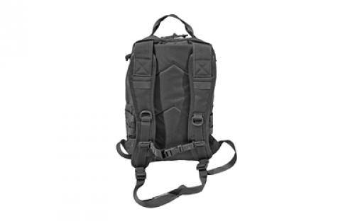 Grey Ghost Gear Lightweight Assault Pack, Mod 1, Backpack, Black, Ripstop Nylon 6015-2