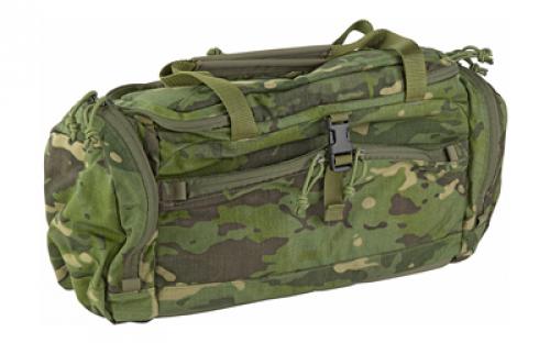 Grey Ghost Gear Range Bag, 9"T X 20"W X 7"D, 1260 Cubic Inches, Nylon, Multicam Tropic 60200-40