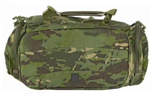 Grey Ghost Gear Range Bag, 9"T X 20"W X 7"D, 1260 Cubic Inches, Nylon, Multicam Tropic 60200-40