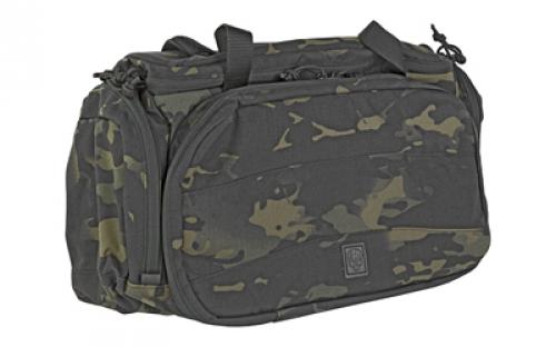 Grey Ghost Gear Range Bag, 9"T X 20"W X 7"D, 1260 Cubic Inches, Nylon, Multicam Black 60200-42