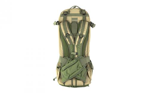 Grey Ghost Gear Apparition SBR Bag, Backpack, Can Fit a 10.5" or Shorter SBR, Tan/Olive Drab, 27"H Without Extended Bottom/33"H With Extended Bottom X 12"W X 4"D GTG5874-7-1