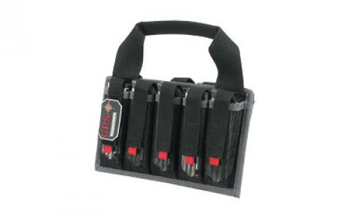 GPS Magazine Tote, Black, Soft, Fits 10 SA Pistol Mags GPS-1006MAG