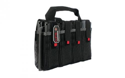 GPS Magazine Tote, Black, Soft, Fits 8 AR Style Mags GPS-1365MAG