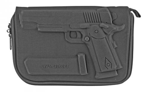 GPS Molded Case, Black, Fits 1911 GPS-908PC