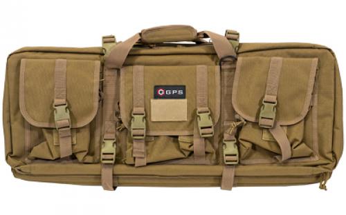 GPS Tactical Double Rifle Case, Flat Dark Earth, 28, 600 Denier Polyester GPS-DRC28-FDE