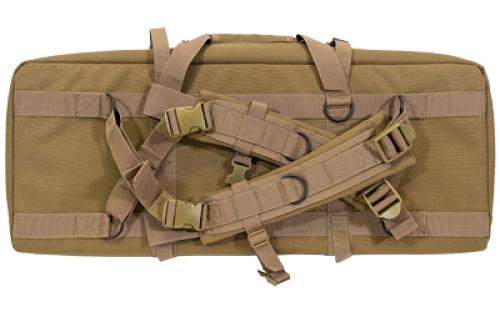 GPS Tactical Double Rifle Case, Flat Dark Earth, 28", 600 Denier Polyester GPS-DRC28-FDE