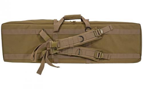 GPS Tactical Double Rifle Case, Flat Dark Earth, 42", 600 Denier Polyester GPS-DRC42-FDE