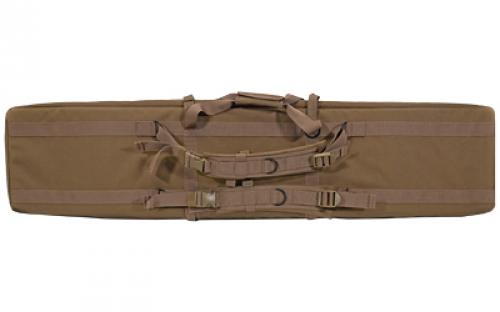 GPS Tactical Double Rifle Case, Flat Dark Earth, 55", 600 Denier Polyester GPS-DRC55-FDE