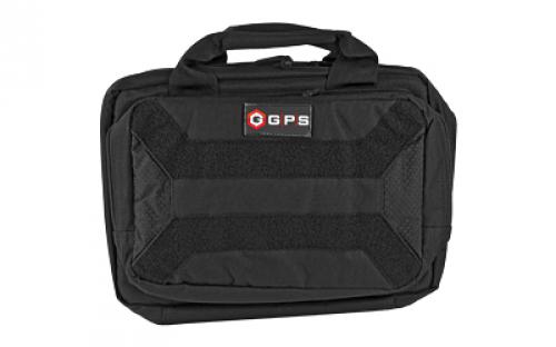 GPS Pistol Case, Black, 15, 600 Denier Polyester GPS-PC15