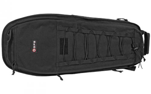 GPS Covert Single Rifle Case, Black, 30, 600 Denier Polyester GPS-SRC30