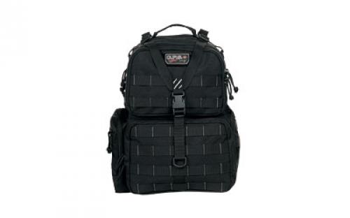 GPS Tactical, Backpack, Black, Soft, 3 Internal Pistol Cases GPS-T1612BPB