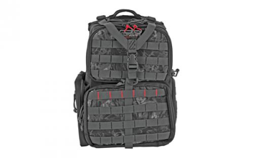 GPS Tactical Range Backpack, Black GPS-T1612BPPMB