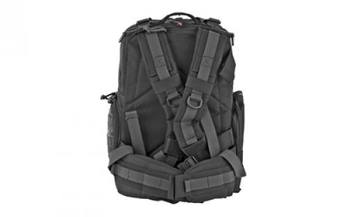 GPS Tactical Range Backpack, Black GPS-T1612BPPMB