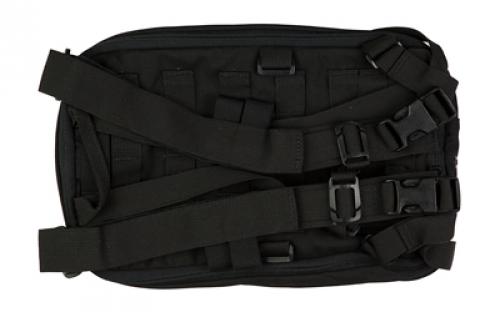 Haley Strategic Partners Flatpack 2.0, Black, Includes Shoulder Straps and Side Straps For D3CR Attachment FP-2-1-BLK