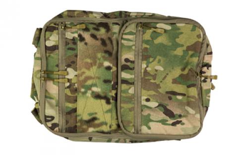 Haley Strategic Partners Flatpack Plus, 1400 Cubic Inches Fully Expanded, Multicam FPP-1-1-MC