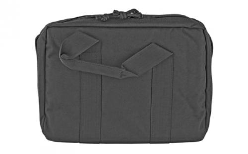 Full Forge Gear CAT2, Double Pistol Case, Black, 12"x10" 21-402-C2B