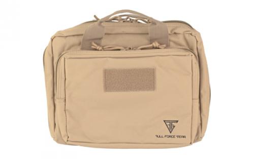 Full Forge Gear CAT2, Double Pistol Case, Tan, 12x10 21-402-C2T