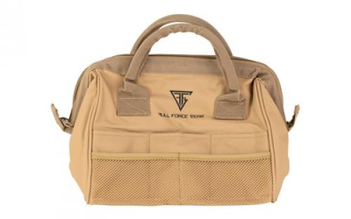 Full Forge Gear Range Tool Bag, Tan, 9"x12"x9.5" 21-404-STT