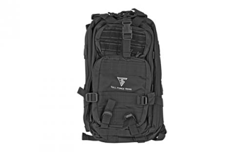 Full Forge Gear Hurricane Tactical Backpack, Black, 18x11x11 21-406-HUB