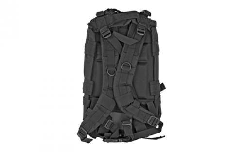 Full Forge Gear Hurricane Tactical Backpack, Black, 18"x11"x11" 21-406-HUB