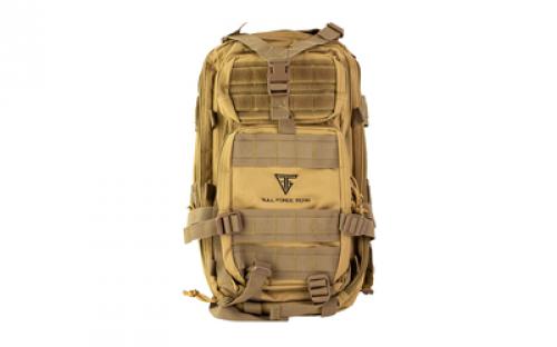 Full Forge Gear Hurricane Tactical Backpack, Tan, 18x11x11 21-406-HUT