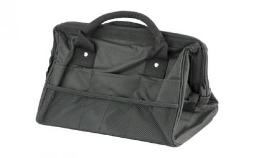 NCSTAR Range Bag, Nylon, Black, 13" Interior Compartment, Carry Handle CV2905