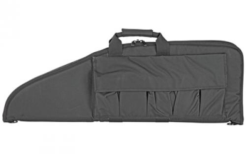 NCSTAR Rifle Case, Black, Nylon, 36", Carry Handle, Shoulder Strap CV2907-36