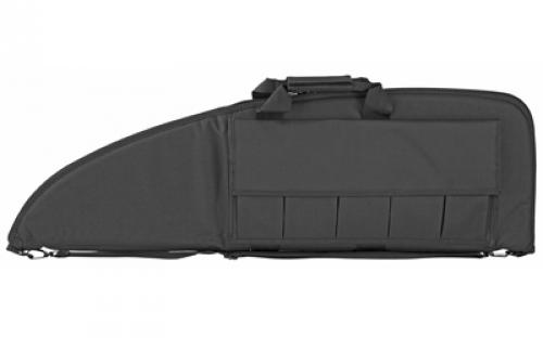 NCSTAR Rifle Case, Black, Nylon, 38, Carry Handle, Shoulder Strap CV2907-38