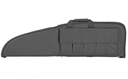 NCSTAR Rifle Case, Black, Nylon, 42", Carry Handle, Shoulder Strap CV2907-42