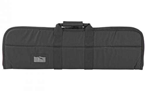 NCSTAR Rifle Case, Black, Nylon, 32, Carry Handle, Shoulder Strap CV2910-32