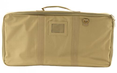 NCSTAR Discreet Carbine Case, Nylon, Tan, Fits 16 Barreled AR Platform Rifles, Includes Shoulder Strap CV3DIS2947T-26