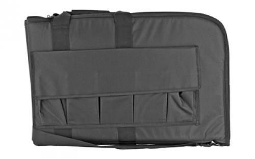 NCSTAR Scoped Rifle Case, Rifle Case, Black, Nylon, 42", Tall Model CVS2907-42