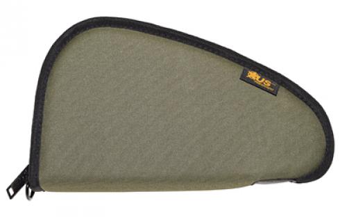 US PeaceKeeper Pistol Case, 13x7, 600 Denier Polyester, Olive Drab Green P21713