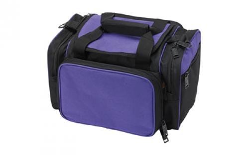 US PeaceKeeper Small Range Bag, Purple w/Black Accents, 600 Denier Polyester, 14x8.5x8 P22204