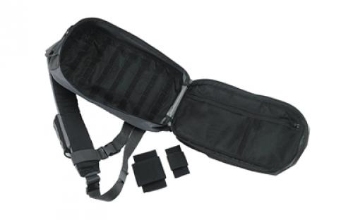 US PeaceKeeper EDC Sling Pack, Shoulder Bag, Urban Gray, 600 Denier Polyester, 8.5x17x5.5 P51320