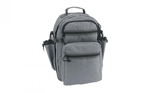 US PeaceKeeper EDC Backpack, 600 Denier Polyester, Urban Gray, 12.5X18X6 P51325