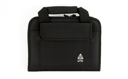 Leapers, Inc. - UTG Deluxe Single Pistol Case, Black PVC-PC01B